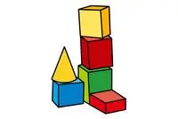 积木简笔画