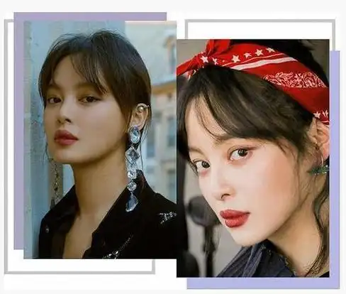 辛芷蕾和梅婷,宋乔慧长的很像对比图