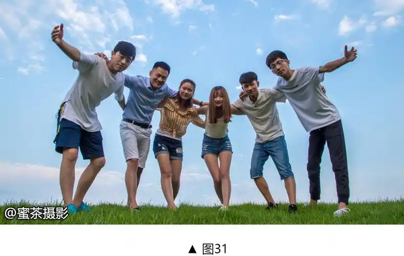 如何拍合影刷爆朋友圈