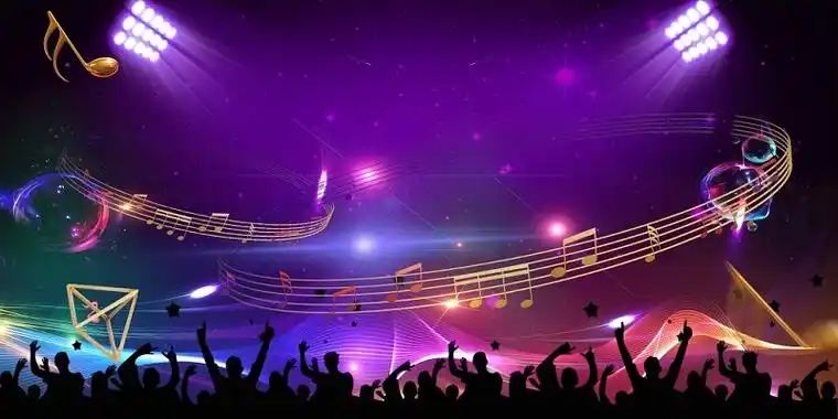 歌唱比赛演唱会音乐节背景音乐歌曲比赛晚会舞台背景