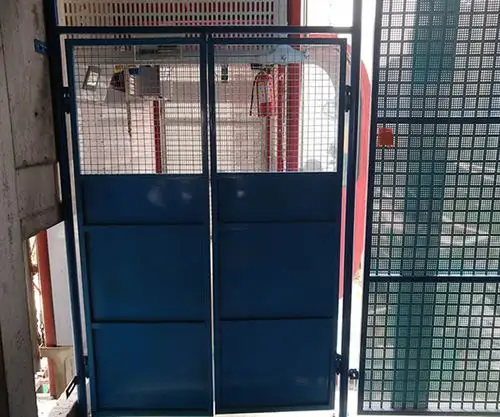 工地电梯门加工-景丰建筑-北海工地电梯门