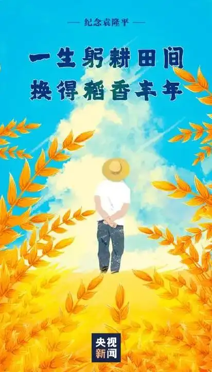 袁隆平去世二周年|一粥一饭间怀念袁爷爷-伊春新闻网-东北网