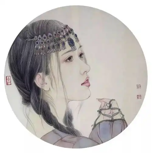 教程分享工笔人物画的皮肤颜色怎么调怎么染