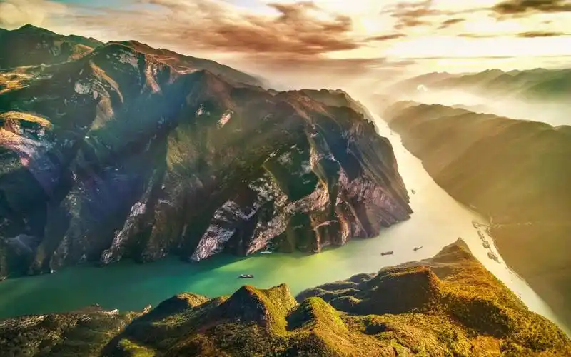 壮丽山河风光唯美高清桌面壁纸