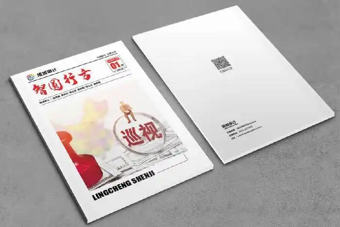 单位内部期刊封面,封底设计