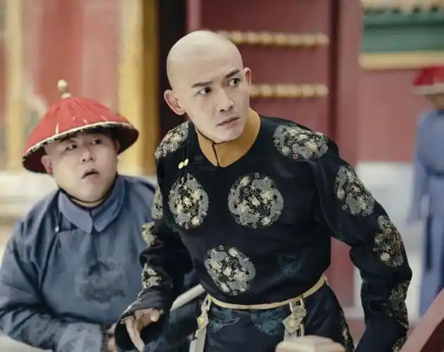 清朝龙袍_影视剧古装延禧攻略聂远同款古装清朝阿哥服皇帝龙袍绣花服