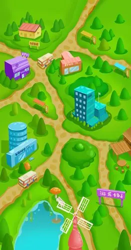 q版地图场景——我的城市