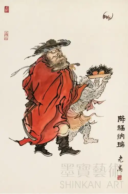 抗疫期间的人物画:高师" 解构" 钟馗|绘画|国画|艺术|吴道子_网易订阅