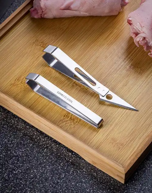 鸭子拔毛器鸡毛镊子猪肉拔毛器猪毛夹子去鸭毛家用除毛钳夹胡子拨鸡鸭