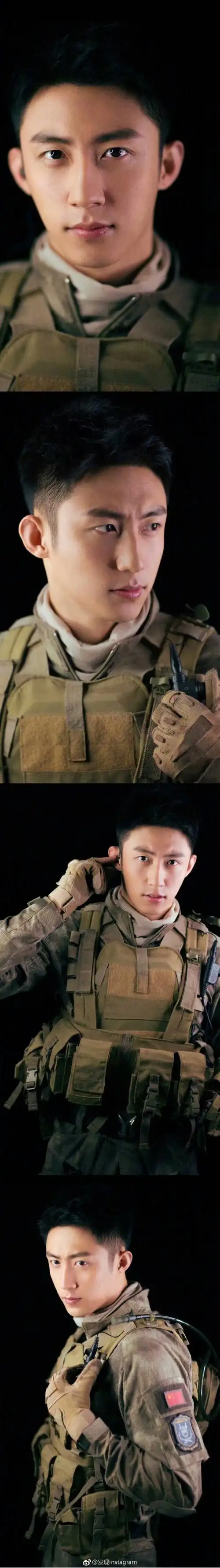 《红海行动》里气场爆棚的狙击手黄景瑜,满满的男友力@图源水印