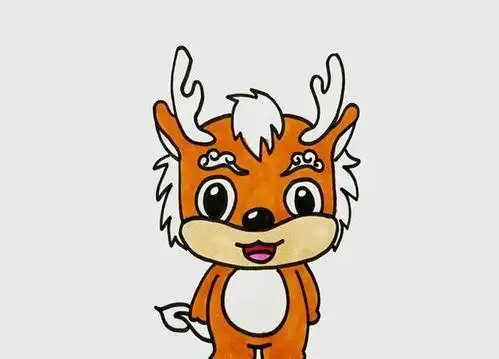 麒麟简笔画麒麟简笔画图片