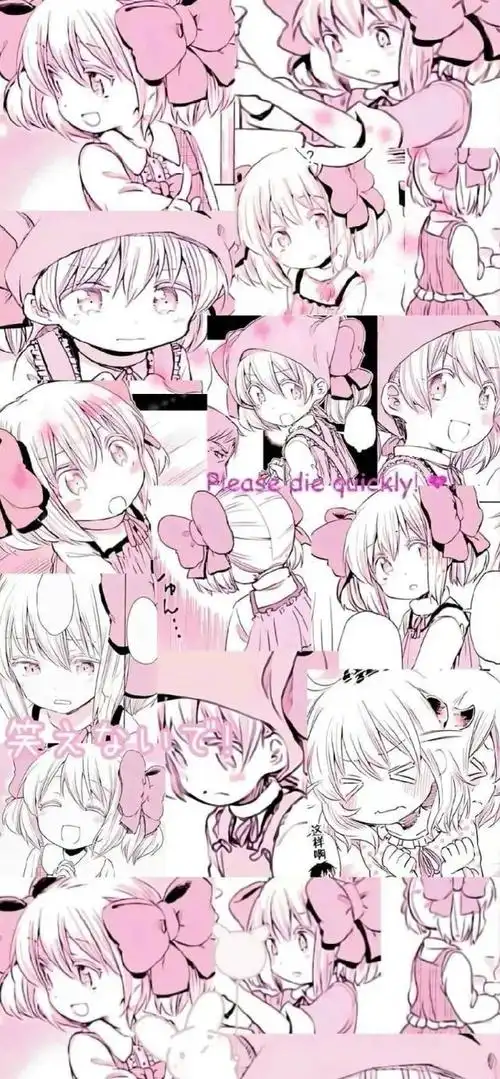 壁纸黑白动漫二次元拼接壁纸