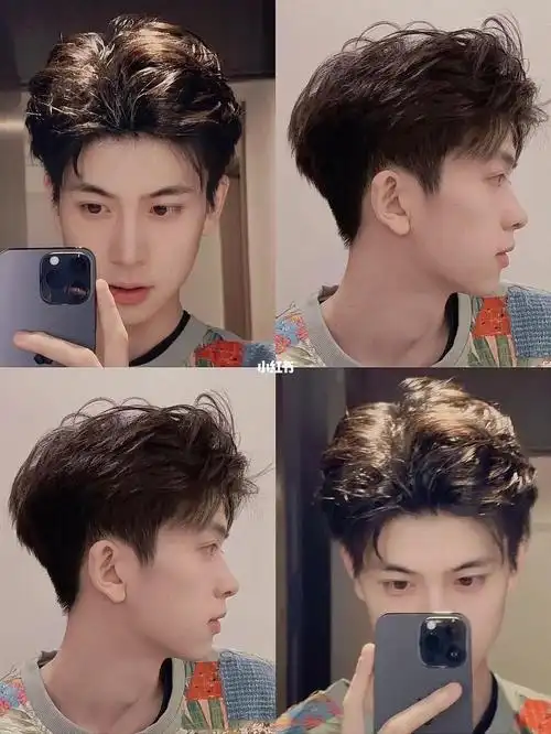 问题92在家也可以轻松做造型的发型92男士纹理烫92#男生发型