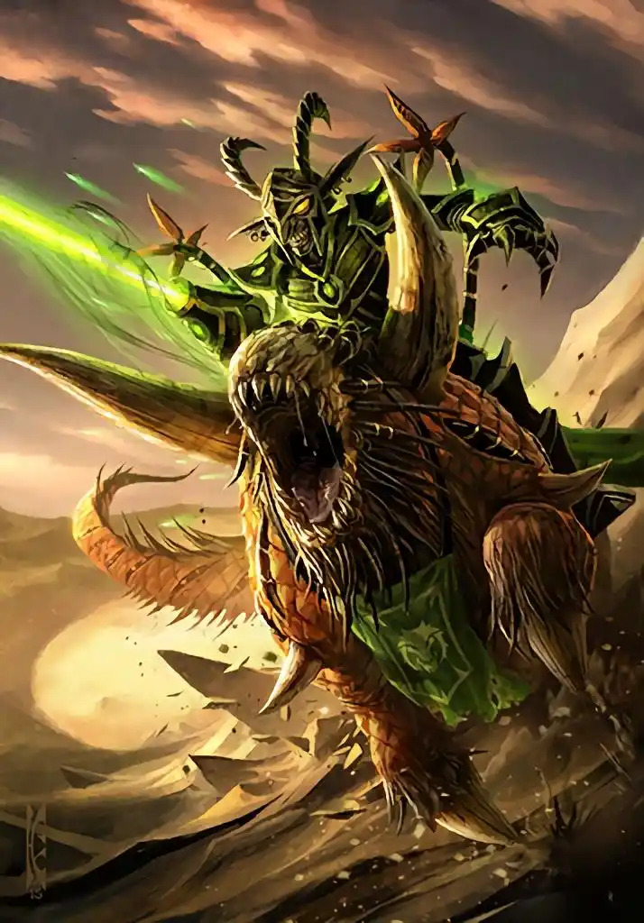 炉石传说:冰封王座的骑士之鲜血掠夺者古尔丹