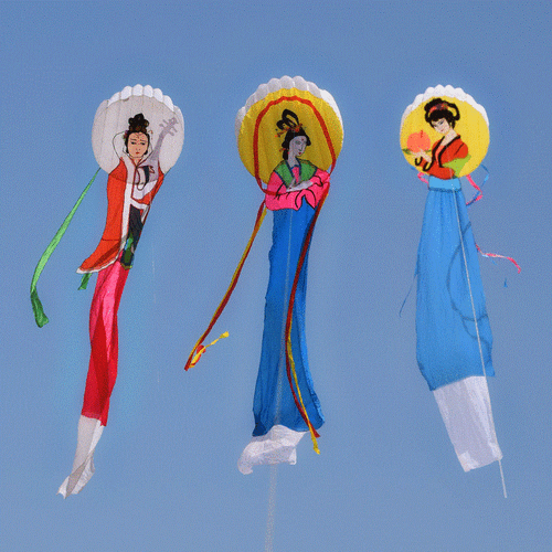 这些奇葩风筝,你见过吗?开眼啦_天空_太太_造型