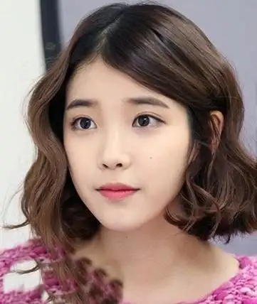 iu李智恩2023短发写真 韩星李智恩最新发型 - 发型设计 - 领啦网