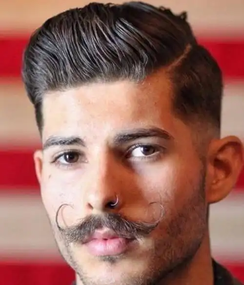 男生留长发过渡期发型这样头发看起来更加有光泽而