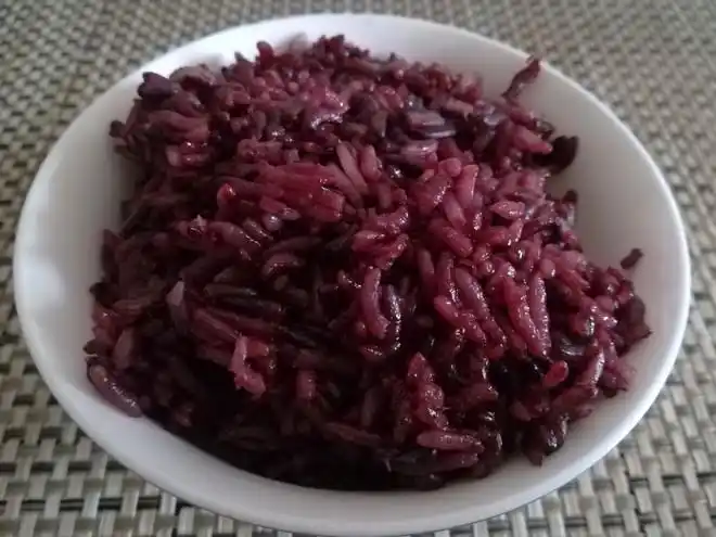 软糯紫米饭