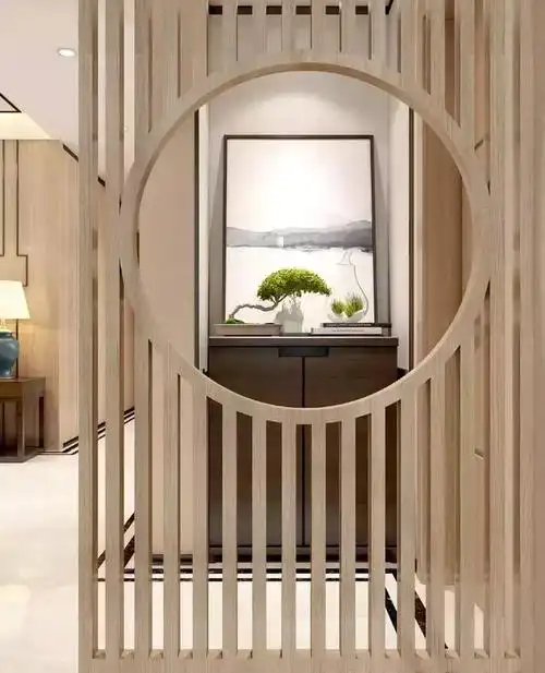 入户玄关设计的一面墙效果图(玄关墙这样设计)(26)