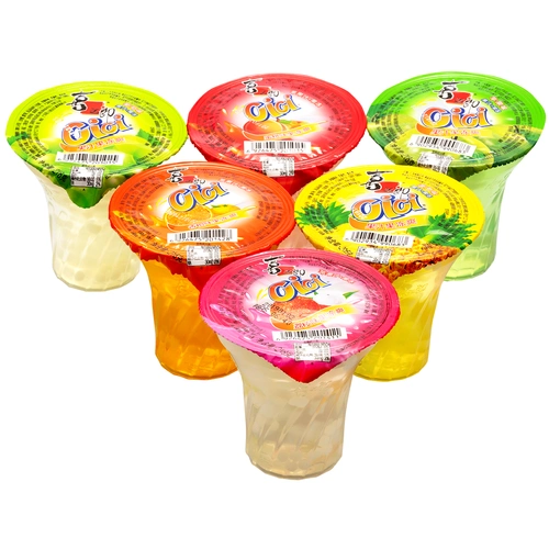 喜之郎果汁果冻218g10杯cici荔枝香橙葡萄苹果果冻