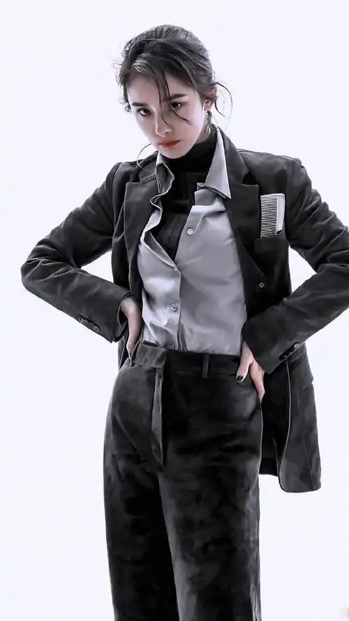 女生穿西装可以有多帅