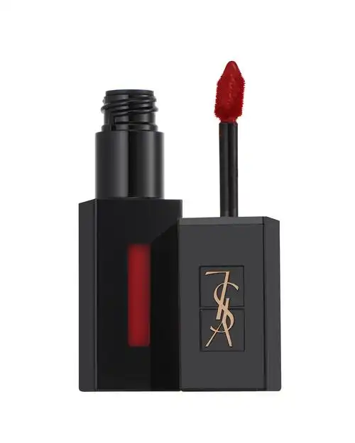 法国ysl圣罗兰黑管口红唇釉55ml401车厘子色