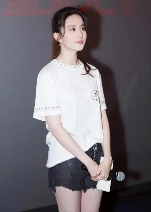 刘亦菲白衬衫合集,欢迎补充!