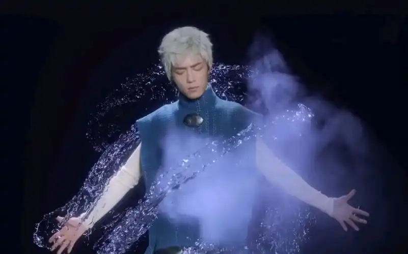 肖战《时尚芭莎》银发大片~科技与时尚相结合!