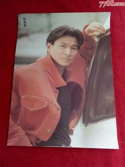 九十年代明星专辑海报《刘德华》51*37cm 收藏 价格