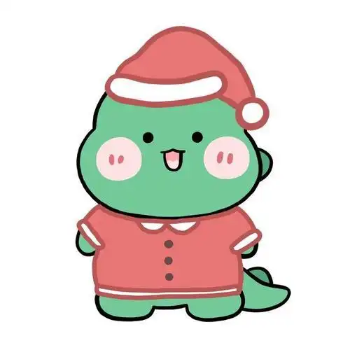 绿色可爱小恐龙头像 小恐龙图片可爱呆萌