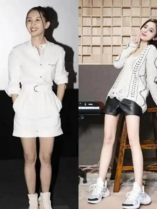 160cm以下与170cm以上的女星对比,身高真的是硬伤!