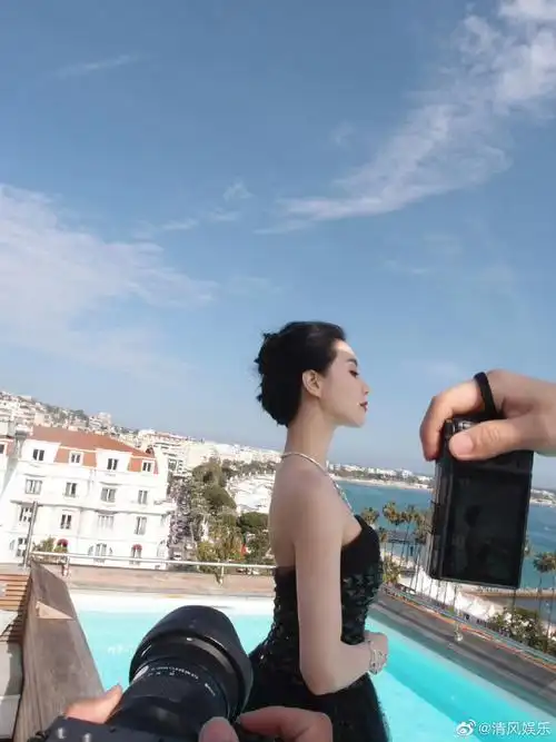 刘诗诗戛纳海边大片