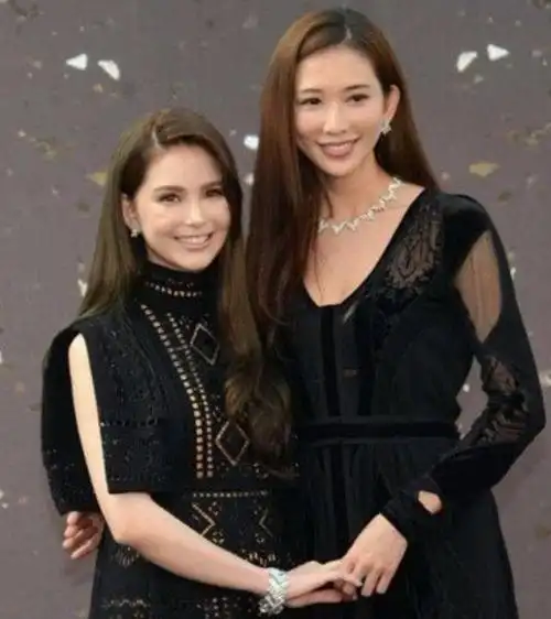 林志玲和谁合照都没输过唯独遇到图5网友像双胞胎一样