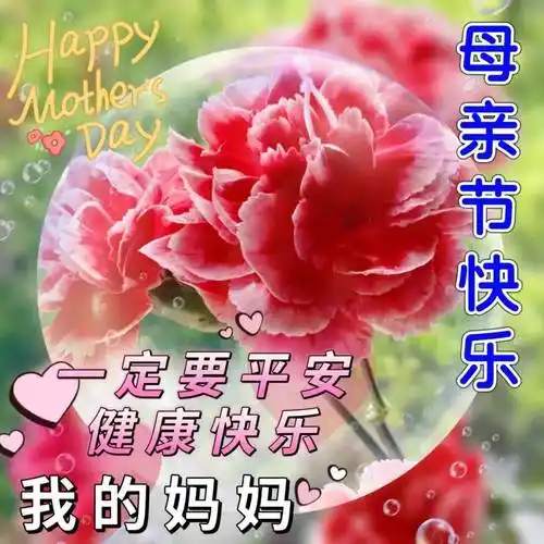 5月14日周日母亲节快乐,精选母亲节祝福图片带字带问候语录!