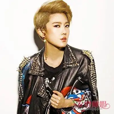 中性韩国发型偏男生化图片 偏男性的女生发型图片