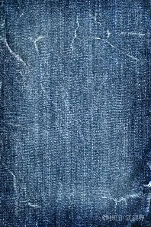 棉蓝色牛仔裤纹理背景