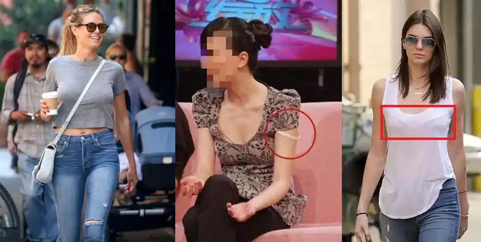 胸部外扩,肩带滑落,移位空杯,都是选错内衣造成的.