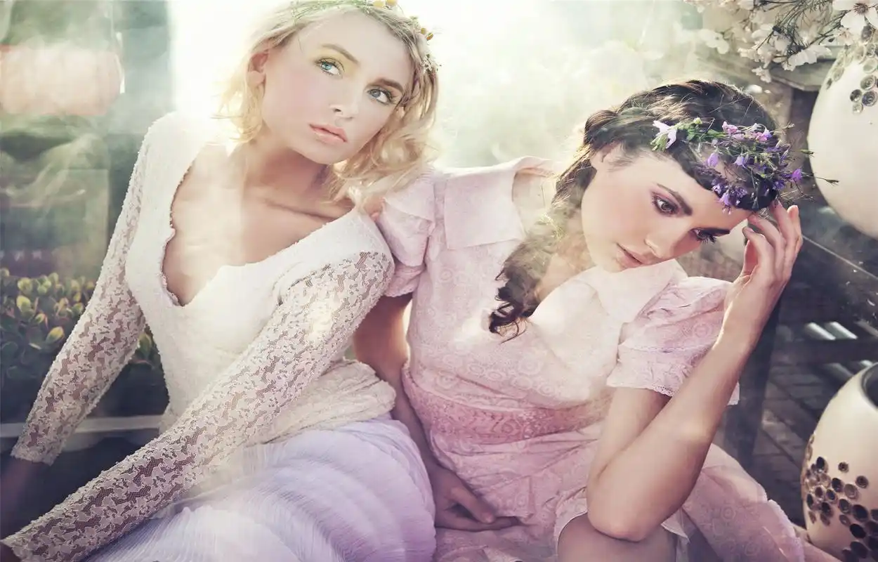 欧美文艺时尚美女性感高清电脑壁纸图片