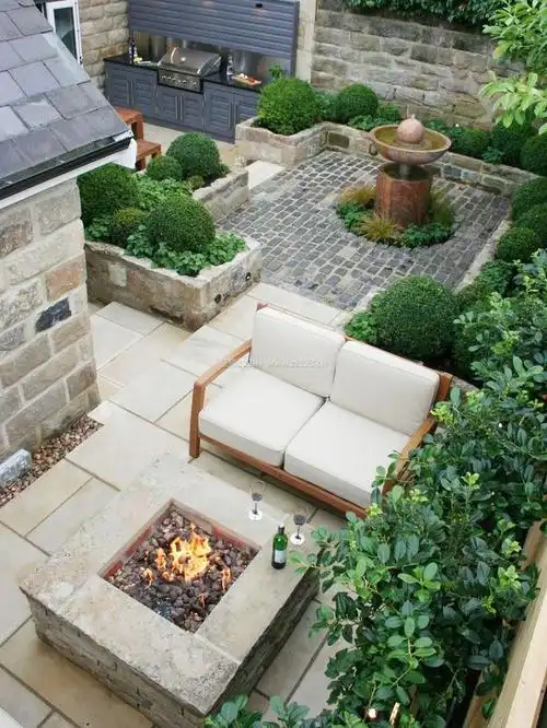 最全庭院20平小花园设计实景图片