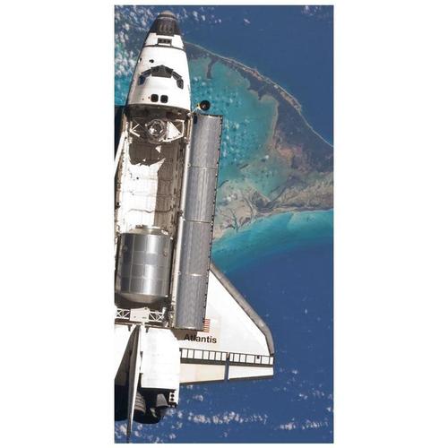 现代简约美国航天飞机亚特兰蒂斯号客厅房间玄关挂画无框画装饰画