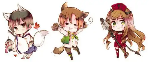 求黑塔利亚中意大利的图图