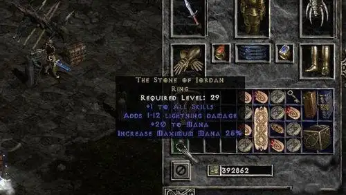 暗黑2中的乔丹之石