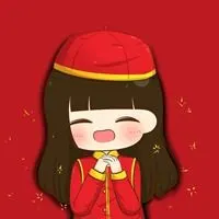 女性喜庆微信头像 红色喜庆吉祥的女生头像_微信头像图片大全