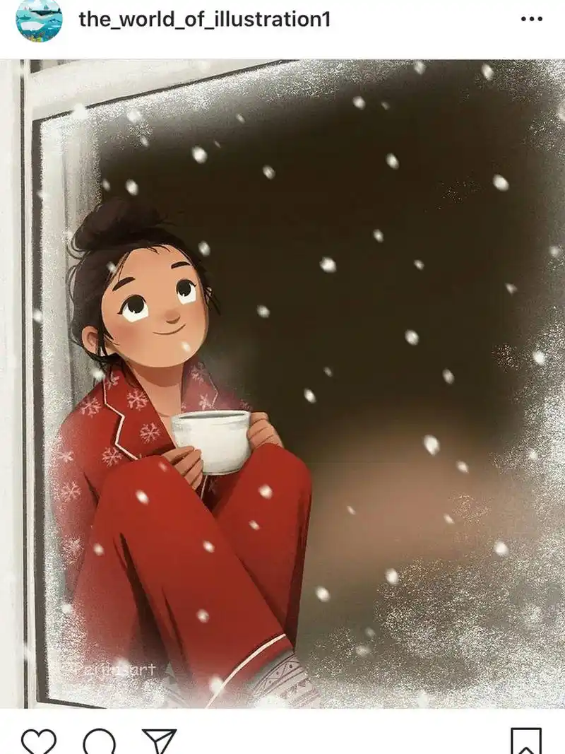 喜欢温暖的图片,静静地发呆也是一种幸福 好久不见,冬天到了,穿着舒服