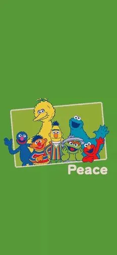 壁纸 潮 芝麻街 ins