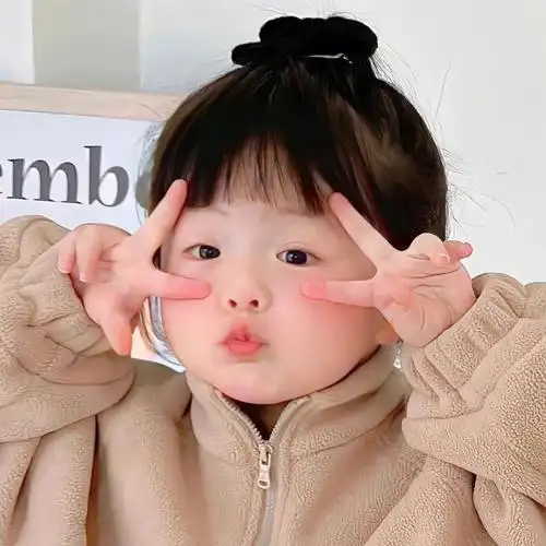 萌娃头像可爱女孩子头像