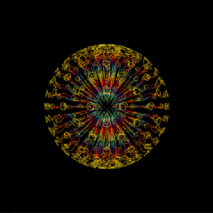 五颜六色灯光圆形转圈gif动图_动态图_表情包下载_soogif