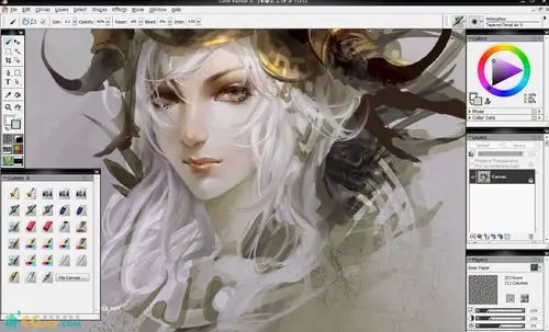 [游戏原画教程] 黄光剑女祭司头像教程高清版