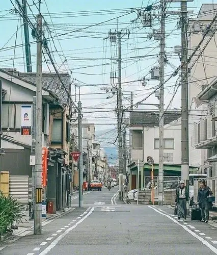 日本街道 街景 城市 小镇 乡村 日系 摄影 小清新 景色
