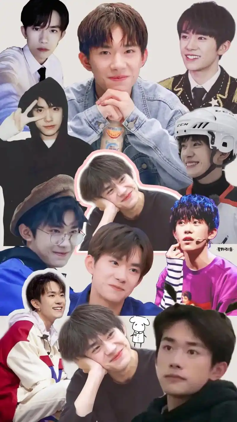 不允许任何一只千纸鹤没有这组壁纸#易烊千玺壁纸  - 抖音